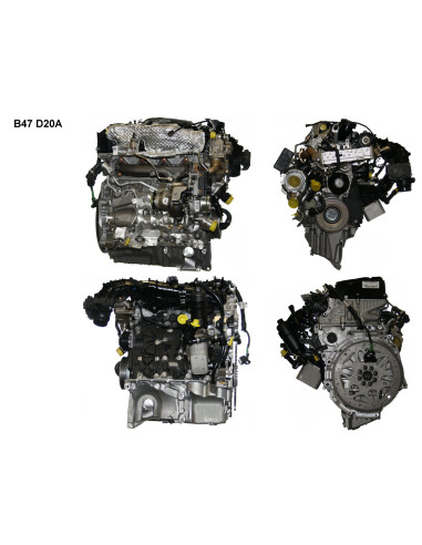 Motor B47D20A BMW X3 (G01) xDrive 20d