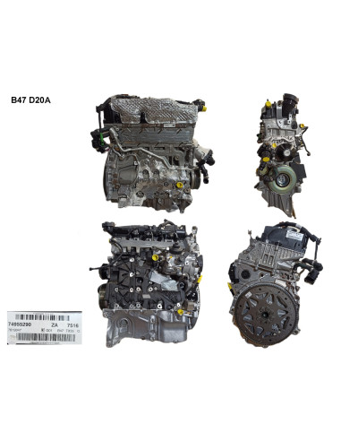 Motor B47D20A BMW X3 (G01) sDrive 18 d
