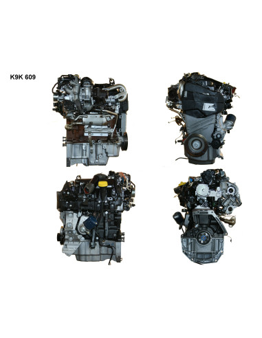 Motor K9K 609 Renault Captur 1.5 dCi