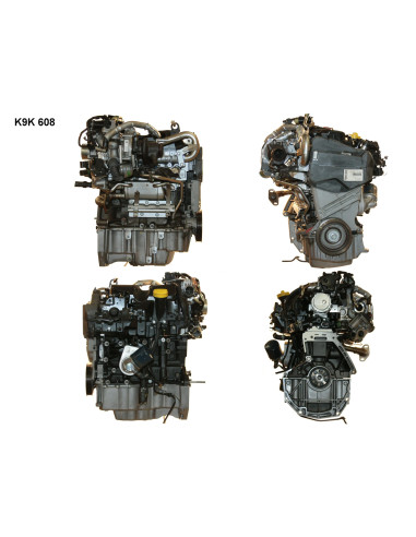 Motor K9K 608 Renault Captur 1.5 dCi