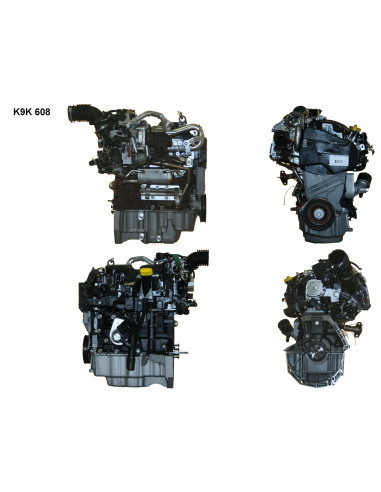Motor K9K 608 Renault Captur 1.5 dCi