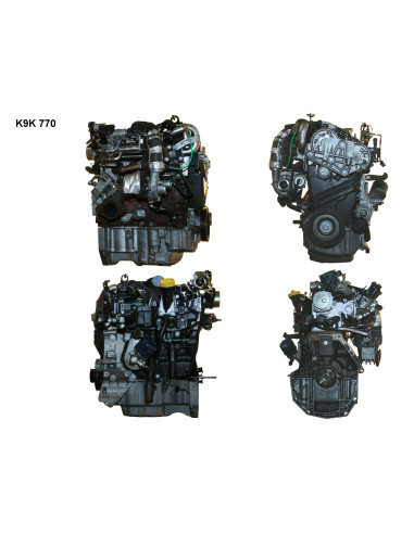 Motor K9K 770 Renault Kangoo 1.5 dCi
