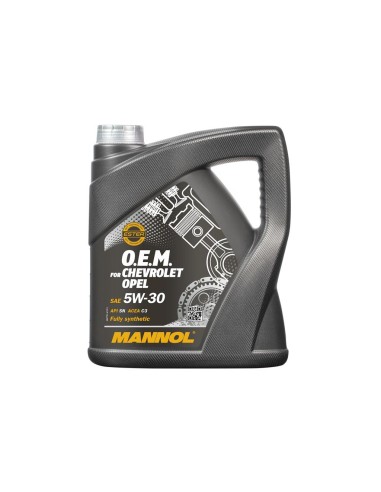 ACEITE DE MOTOR -  5W30 MANNOL 7701 O.E.M. for Chevrolet Opel 4L