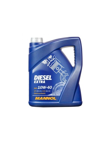 ACEITE DE MOTOR - 10W40 MANNOL DIESEL EXTRA 5L