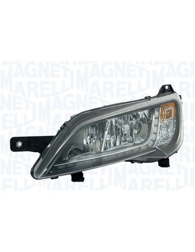 FARO FIAT DUCATO 14 H7+H7+LED DCHA. CZARNY