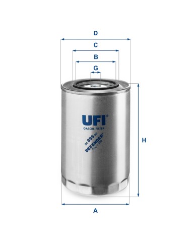 FILTRO DE COMBUSTIBLE IVECO EUROTECH / EUROSTAR CURSOR