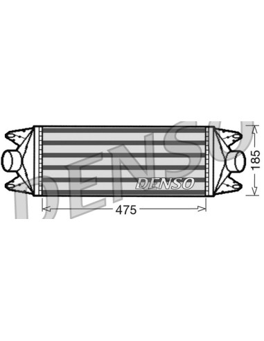 INTERCOOLER IVECO DAILY 06 2.3/2.8/3.0 JTD