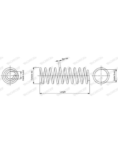 MUELLE DE CHASIS CITROEN BERLINGO 08 TRASERO 1.6 HDi