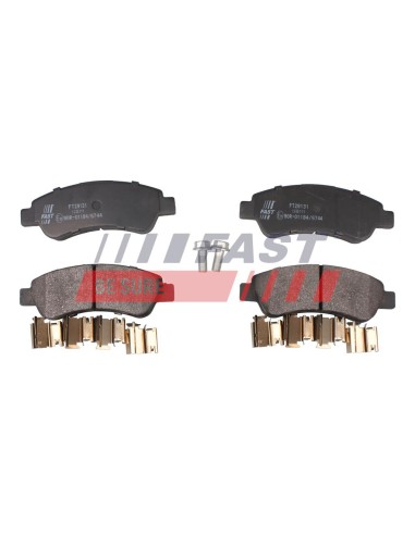 PASTILLAS DE FRENO FIAT DUCATO 06 TRASERO SIN SENSOR 12/15/17/20Q SYSTEM BOSCH