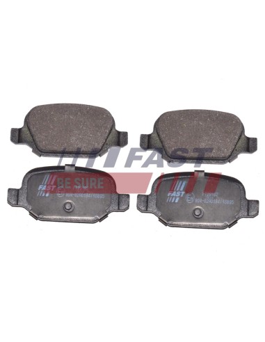 PASTILLAS DE FRENO FIAT PANDA 03 TRASERO SIN SENSOR 1.4