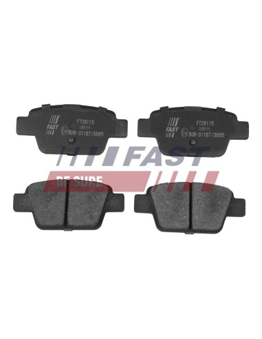 PASTILLAS DE FRENO FIAT STILO 01 TRASERO SIN SENSOR