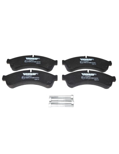 PASTILLAS DE FRENO IVECO DAILY 06 TRASERO SIN SENSOR 50-60-65 C15/C18