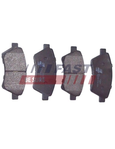 PASTILLAS DE FRENO RENAULT KANGOO I 97 DELANTERO SIN SENSOR +[+]ABS