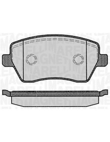 PASTILLAS DE FRENO RENAULT KANGOO II 08 DELANTERO 1.5 dCi