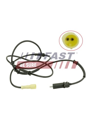 SENSOR ABS FIAT DUCATO 02 TRASERO DCHA. 2-PIN